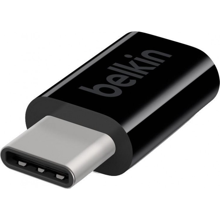 Belkin USB-C αρσενικό - micro USB θηλυκό 12w 2.4A - F2CU058btBLK