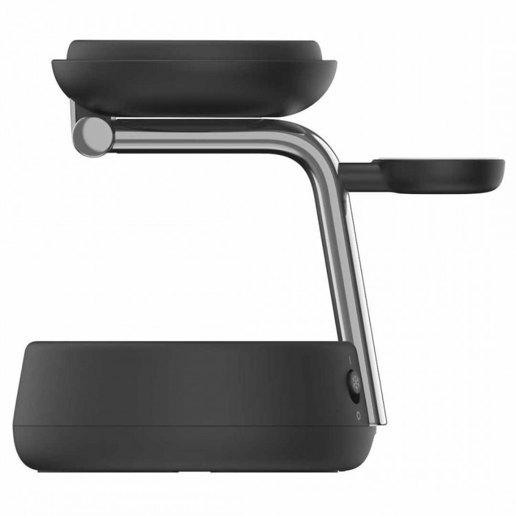 BELKIN UltraCharge Pro 25W Qi2 3-σε-1, MagSafe Σταθμός Ασ΄υρματης φόρτισης - ΜΑΥΡΟ - WIZ040kqCH