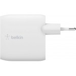 Belkin WCE002vf1MWH 2-port USB-A wall charger (24W) + USB-A / Micro-USB cableΛευκό