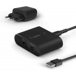 Belkin SOUNDFORM CONNECT AIRPLAY2 Audio ADAPTER for Wireless Streaming with Optical and 3.5mm Speaker Inputs - AUZ002vfBK