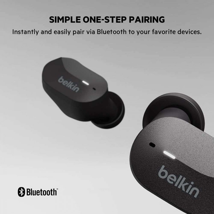 Belkin AUC001btBK SOUNDFORM™ True Wireless EarbudsΜαύρο