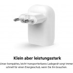 Belkin WCA005vf1MWH-B6 BOOST↑CHARGE™ USB-C® PD 3.0 PPS Οικιακός φορτιστής 30W + USB-C® καλώδιο - Λευκό