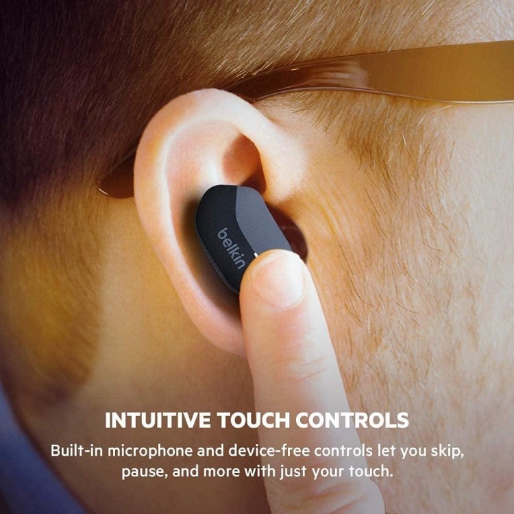 Belkin AUC001btBK SOUNDFORM™ True Wireless EarbudsΜαύρο