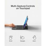 Belkin Everyday θήκη με πληκτρολόγιο Cradle για APPLE iPad 10.9" και iPad 11"(A16) 2025 - ΜΑΥΡΟ - BBZ001du-V3