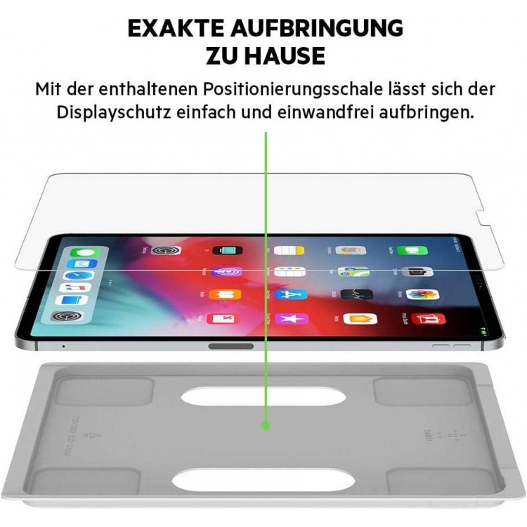 BELKIN ScreenForce Tempered Glass Apple iPad 9.7” (Air/Pro/Air 2/5th gen/6th gen) - F8W933zz