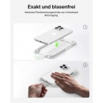 BELKIN ScreenForce InvisiGlass Anti-Microbial 9Η Screen Protection with Positioning Tray, Bubble-Free Application for APPLE iPhone 17 Pro MAX 6.9 5G 2025 - CLEAR - OVA239HQ