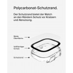 BELKIN TemperedCurve Screenforce 2 in 1 Anti-Microbial Θήκη με προστασία οθόνης για Apple Watch Ultra, Ultra 2 49mm - OWA001ZZCL