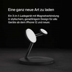 Belkin 3-in-1 Wireless Charger with MagSafe Black V2 - Μαύρο - WIZ017vfBK