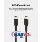 Belkin CAB003bt2MBK USB-C to USB-C Cable (2m)Μαύρο
