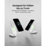 BOOST^CHARGE™ Qi2 15W Magnetic Foldable Wireless Charging Stand - ΛΕΥΚΟ - WIB007HQWH