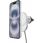 BOOST^CHARGE™ Qi2 15W Magnetic Car Vent Mount (No car charge incl) - WIC008BTGR-NCV2