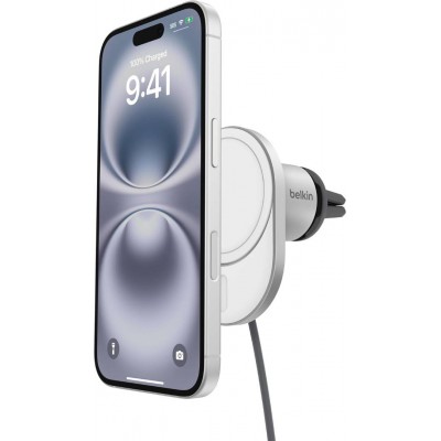 BOOST^CHARGE™ Qi2 15W Magnetic Car Vent Mount (No car charge incl) - WIC008BTGR-NCV2