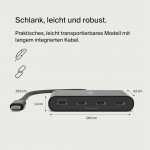 Belkin AVC018btBK Connect USB-C to 4-Port USB-C HubΜαύρο