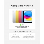 Belkin Everyday θήκη με πληκτρολόγιο Cradle για APPLE iPad 10.9" και iPad 11"(A16) 2025 - ΜΑΥΡΟ - BBZ001du-V3