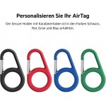 Belkin MSC008btBK Secure Holder with Carabiner for AirTagΜαύρο