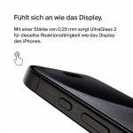 Belkin OVA134zz ScreenForce UltraGlass Anti-Microbial Screen Protection for iPhone 15 Pro Max
