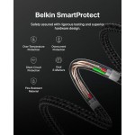 Belkin BOOST↑CHARGE™ PRO USB-C® σε USB-C Braided silicone Καλώδιο 240W, για APPLE iPhone 16, Galaxy S25, Pixel 9, MacBook, iPad Pro - Μαύρο - CAB025HQ3MBK
