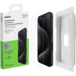 Belkin OVA134zz ScreenForce UltraGlass Anti-Microbial Screen Protection for iPhone 15 Pro Max
