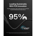 Belkin BOOST↑CHARGE™ PRO USB-C® σε USB-C Braided silicone Καλώδιο 240W, για APPLE iPhone 16, Galaxy S25, Pixel 9, MacBook, iPad Pro - Μαύρο - CAB025HQ3MBK