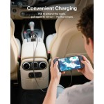 Belkin BOOSTCHARGE 75W USB-C Ταχυφορτιστής αυτοκινήτου με ανασυρόμενο 0.5m USB-C καλώδιο - ΜΑΥΡΟ - CCC001hqBK