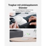 BOOST^CHARGE™ Qi2 15W Magnetic Foldable Wireless Charging Stand - ΛΕΥΚΟ - WIB007HQWH