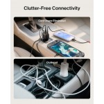 Belkin BOOSTCHARGE 75W USB-C Ταχυφορτιστής αυτοκινήτου με ανασυρόμενο 0.5m USB-C καλώδιο - ΜΑΥΡΟ - CCC001hqBK