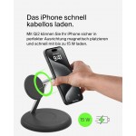 BELKIN BOOST^CHARGE™ Pro 3-σε-1 Μαγνητική βάση MAGSAFE 15W με Qi2 - ΜΑΥΡΟ - WIZ023vfBK 