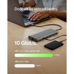 BELKIN Connect Universal USB-C 8-IN-1 DUAL DISPLAY Monitor HUB, 100W PD - INC015BTSGY-CZ