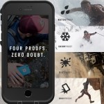 Θήκη LifeProof fre Αδιάβροχη για iPhone 7, iPhone 8 - Asphalt ΜΑΥΡΟ - 77-53981