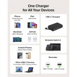 Belkin BOOSTCHARGE 75W USB-C Ταχυφορτιστής αυτοκινήτου με ανασυρόμενο 0.5m USB-C καλώδιο - ΜΑΥΡΟ - CCC001hqBK