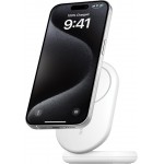 BOOST^CHARGE™ Qi2 15W Magnetic Foldable Wireless Charging Stand - ΛΕΥΚΟ - WIB007HQWH