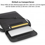 Θήκη Belkin PROTECTIVE Laptop SLEEVE για Laptop, Tablet / ChromeBooks, MacBook Pro 11"-13" και ιμάντα ώμου - EDA001