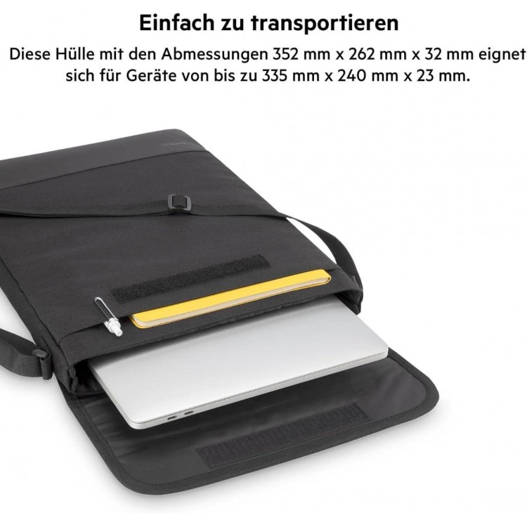 Θήκη Belkin PROTECTIVE Laptop SLEEVE για Laptop, Tablet / ChromeBooks, MacBook Pro 11"-13" και ιμάντα ώμου - EDA001