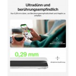 BELKIN ScreenForce InvisiGlass Anti-Microbial 9Η Screen Protection with Positioning Tray, Bubble-Free Application for APPLE iPhone 17 Pro MAX 6.9 5G 2025 - CLEAR - OVA239HQ