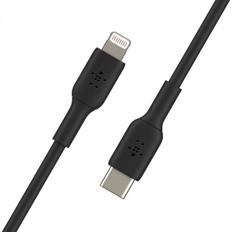 Belkin CAA003bt1MBK USB-C to Lightning Cable Μαύρο