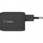 Belkin WCH013vfBK BOOST↑CHARGE PRO Διπλός φορτιστής τοίχου USB-C® GaN με PPS 65WΜαύρο
