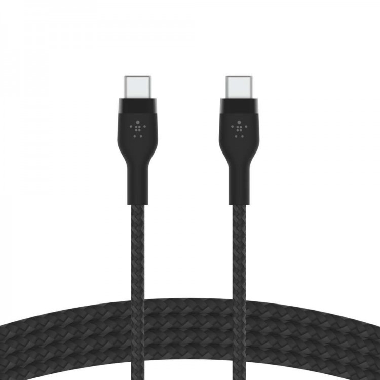 Belkin CAB011bt2MBK BOOST↑CHARGE™ PRO Flex USB-C to USB-C CableBlack