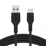 Belkin CAB008bt2MBK BOOST↑CHARGE™ Flex USB-A to USB-C CableBlack