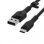 Belkin CAB008bt2MBK BOOST↑CHARGE™ Flex USB-A to USB-C CableBlack