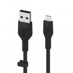 Belkin CAA008bt2MBK BOOST↑CHARGE™ Flex USB-A Cable with Lightning Connector - ΜΑΥΡΟ