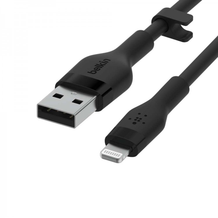 Belkin CAA008bt2MBK BOOST↑CHARGE™ Flex USB-A Cable with Lightning Connector - ΜΑΥΡΟ