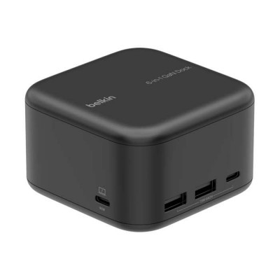Belkin INC018VFBK CONNECT™ USB-C® 6-σε-1 Multiport Core GaN Σταθμός φόρτισης (130W) PD - ΜΑΥΡΟ