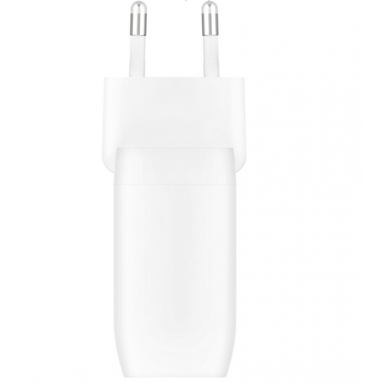 Belkin WCB010vfWH BoostCharge Pro Dual USB-C® Wall Charger with PPS 60WΛευκό