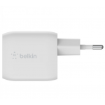 Belkin WCH011vfWH BOOST↑CHARGE PRO Dual USB-C® GaN Wall Charger with PPS 45WΛευκό
