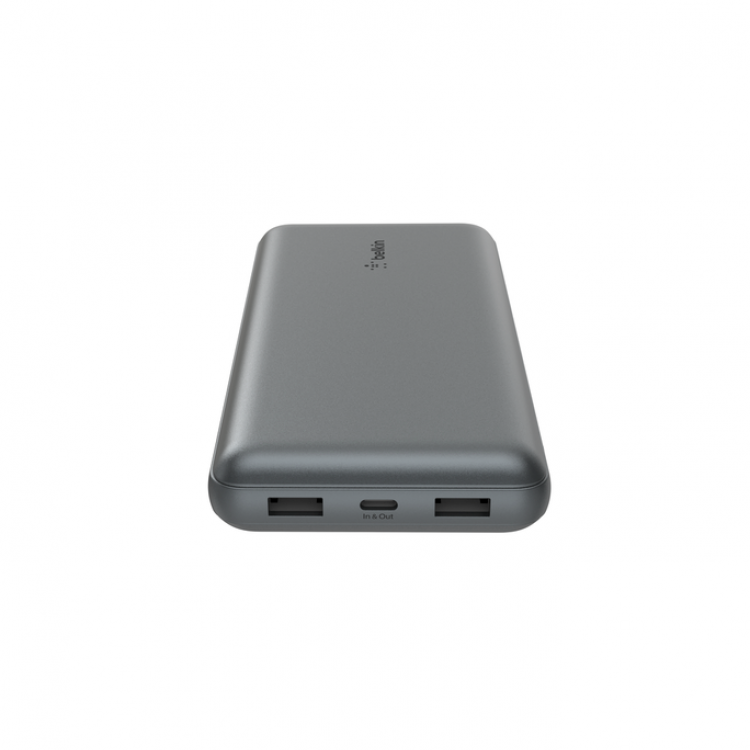 20K POWER BANK, USB-A & C 15W, SPACE GREY