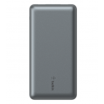 20K POWER BANK, USB-A & C 15W, SPACE GREY