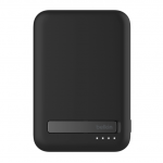 BELKIN 8K Qi2 15W, MAGNETIC WIRELESS POWER BANK + KICK STAND, BLACK - BPD007BTBK