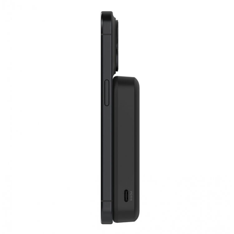 BELKIN 8K Qi2 15W, MAGNETIC WIRELESS POWER BANK + KICK STAND, BLACK - BPD007BTBK
