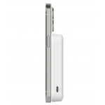 BELKIN 8K Qi2 15W, MAGNETIC Ασύρματης Φλορτισης POWER BANK + KICK STAND - ΛΕΥΚΟ - BPD007BTWH