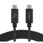 BELKIN USB4 240W 20GBPS καλώδιο 2M - ΜΑΥΡΟ - INZ004bt2MBK